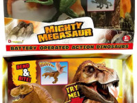 mighty megasaur 80078 figurină de dinozaur velociraptor cu sunete și l lumini 
