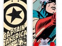 seven 9940 Скейтборд деревянный "capitan america"