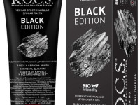 r.o.c.s. Зубная паста "black edition" Черная отбеливающая (74 гр.) 474867