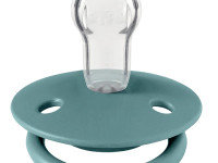 bibs Пустышка круглая силиконовая de lux (0-36 м.) island sea