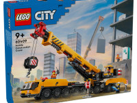 lego city 60409 constructor "macara mobila galbena" (1116 el.)