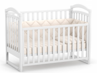 veres 06.3.1.1.06 patuț pentru copii "Верес ЛД6" (alb)