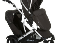 hauck Коляска для двух детей duett 2 black