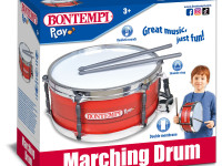 Bontempi 503030 Маршевый барабан с плечевым ремнем bontempi 503030 Маршевый барабан с плечевым ремнем