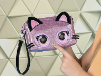 purse pets 6066784 Интерактивная сумочка “wristlet kitty”