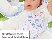 zapf creation 709825 salopetă baby annabell "sheep" (43 cm.)