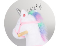 chipolino rhwso02502pink unicorn muzical pe roți (roz)