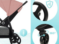 kinderkraft carucior grande plus negru