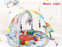 chipolino covoraș muzical de joacă cu mingi pgmlb02501ju "junglă"