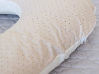 veres 301.15.02 pernă pentru gravide &icirc;n formă de u (140х75 cm.) bej\buline