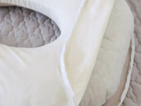 veres 301.15.02 pernă pentru gravide &icirc;n formă de u (140х75 cm.) bej\buline