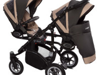 babyactive Коляска для двойни 2в1 twinni beige