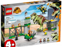 lego jurassic world 76944 constructor "t. rex dinosaur breakout" (140 el.)