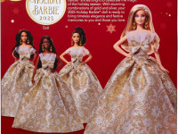 barbie jbh95 păpușă de colecție "holiday 2025" blondă