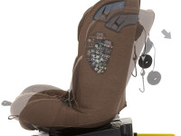 chipolino scaun auto "i-size 360 x factor" stkxf0244ma (40-150 cm.) macadamia