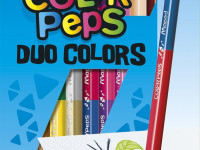 maped mp82960 creioane colorate "colorpeps duo" (12 buc./24 culori)