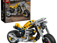 lego technic 42225 constructor "motocicletă galbenă"  (151 el.)