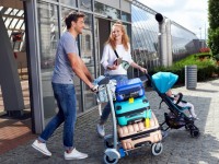 kinderkraft carucior mini dot gri