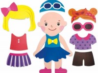 nuby nv08003 Игровой набор для купания "Одень меня" 