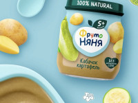 ФрутоНяня Пюре кабачок-картофель 110г. (5 м+)