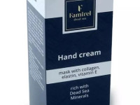 famirel masca crema pentru maini cu colagen, elastina, vitamina e si minerale de la marea moarta (100 ml.) 085052