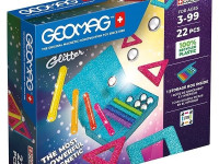 geomag 534g constructor magnetic "glitter panels recycled" (22 el.)