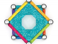 geomag 534g constructor magnetic "glitter panels recycled" (22 el.)