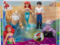 disney princess jhg84 set de figurine "ariel și prietenii"