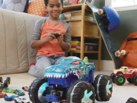 hot wheels jbd90 Машина monster trucks Мега-Рекс на дистанционном управлении
