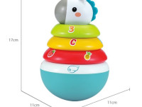 hola toys 3136 Пирамидка-неваляшка "Единорог"