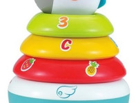 hola toys 3136 Пирамидка-неваляшка "Единорог"