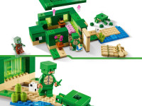 lego minecraft 21254 constructor "casa de pe plaja țestoasei" (234 el.)