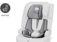 kinderkraft Автокресло safety-fix 2 i-size kcsafi02gry0000 (76-150 см.) серый