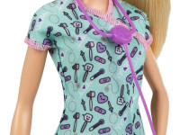 barbie gtw39 păpușa barbie "asistentă medicală" blondă 