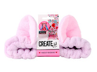 create it 84556 Эластичный ободок для волос с ушками (в асс.)