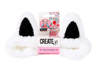 create it 84556 Эластичный ободок для волос с ушками (в асс.)