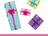 barbie jfg70 set cu papusa "petrecerea surpriza in tonuri de liliac"