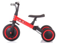 chipolino Трёхколесный велосипед smarty 2-в-1 trksm0201re красный