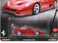 hot wheels jbk56 Литой автомобиль "ferrari f50" серия "premium car culture" 