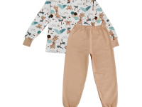minikin 2430101110 pijama pentru copii (m. 110) bej