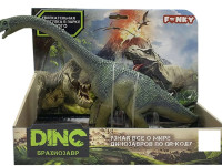 funky toys ft2204126 figurină de dinozaur "brachiosaurus" verde închis
