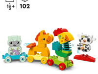 lego duplo 10412 Конструктор "Поезд с животными" (19 дет.)