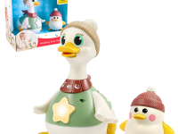 hola toys he998701 set de joacă "mama-rață și rățușca"