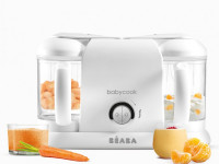 beaba 5273 robot de gătit cu abur şi blender 4in1 "robot babycook plus" alb