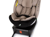 chipolino scaun auto "i-size isofix 360 tourino" stktrn02405ma (40-150 cm.) macadamia