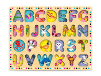 kids hits kh20/025 puzzle din lemn "abc"