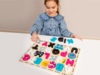 kids hits kh20/025 puzzle din lemn "abc"