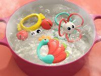 hola toys 318b-5 Погремушка "Цветок"