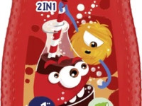 bubchen Șampon și gel de duș 2 în 1 cola monster (230 ml)