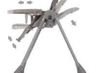 chipolino scaun pentru copii "candy shop" sthcs02401gn granit